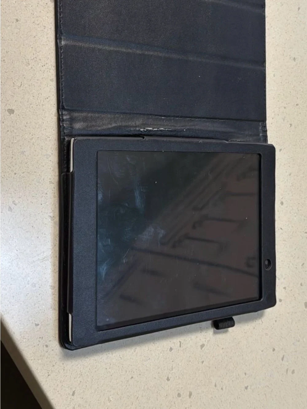 Universal Black Tablet Smart Cover with Tri-Fold Stand